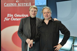 Casino Vorstand Mag. Dietmar Hoscher und Andreas Julius Fasching